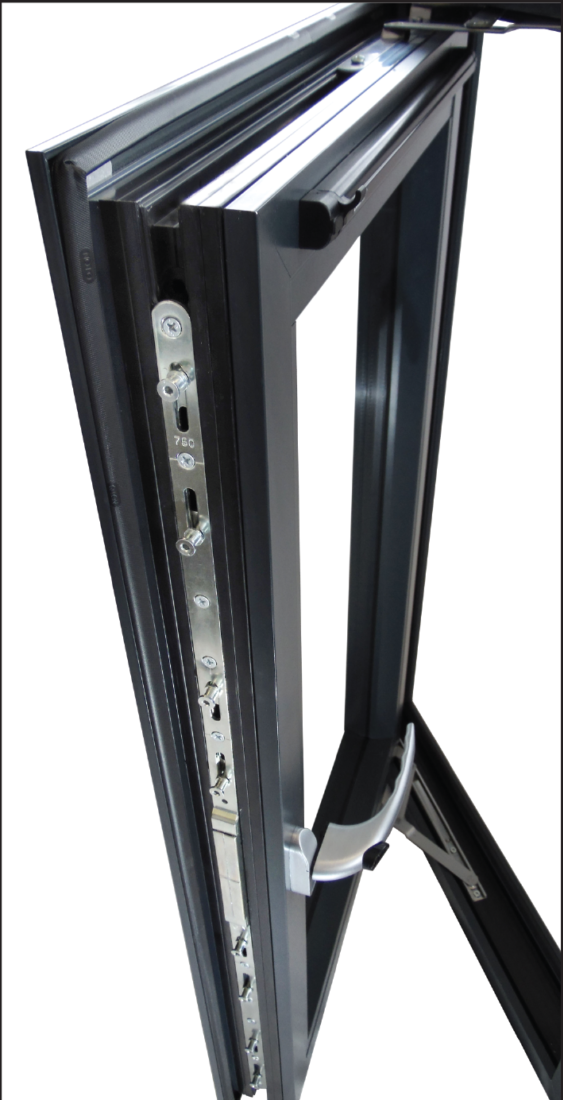 Weathershield security windows built in