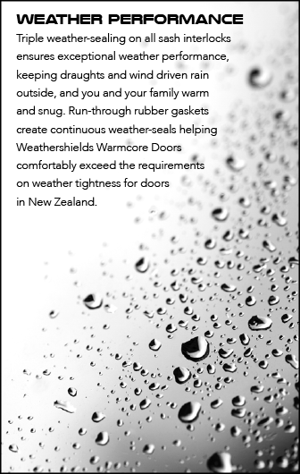 Windows and Doors Performance - weather performance